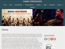 Tablet Screenshot of markcrissinger.com